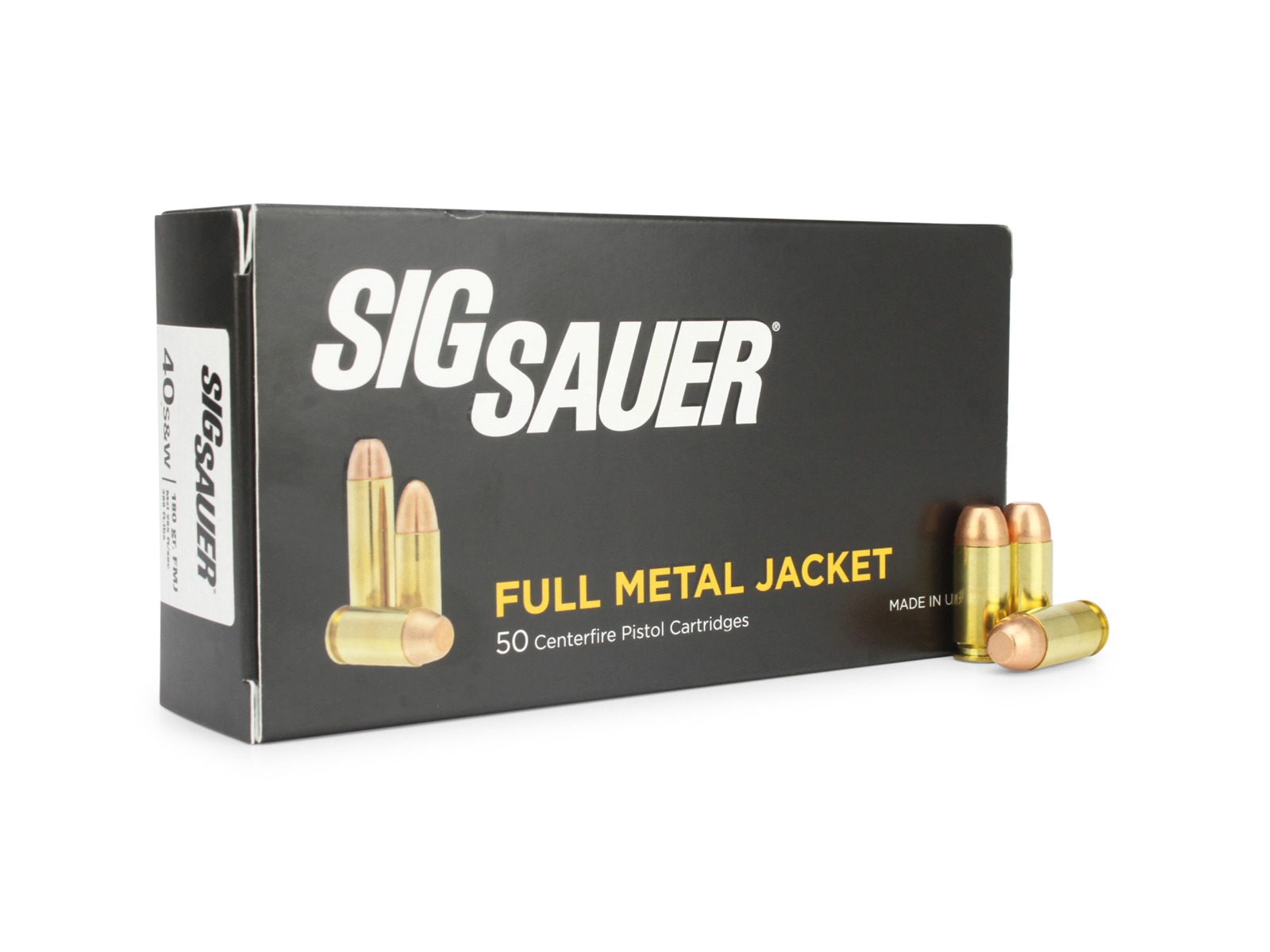 Sig Sauer Elite Performance 40 S&W 180 Gr FMJ (Box)