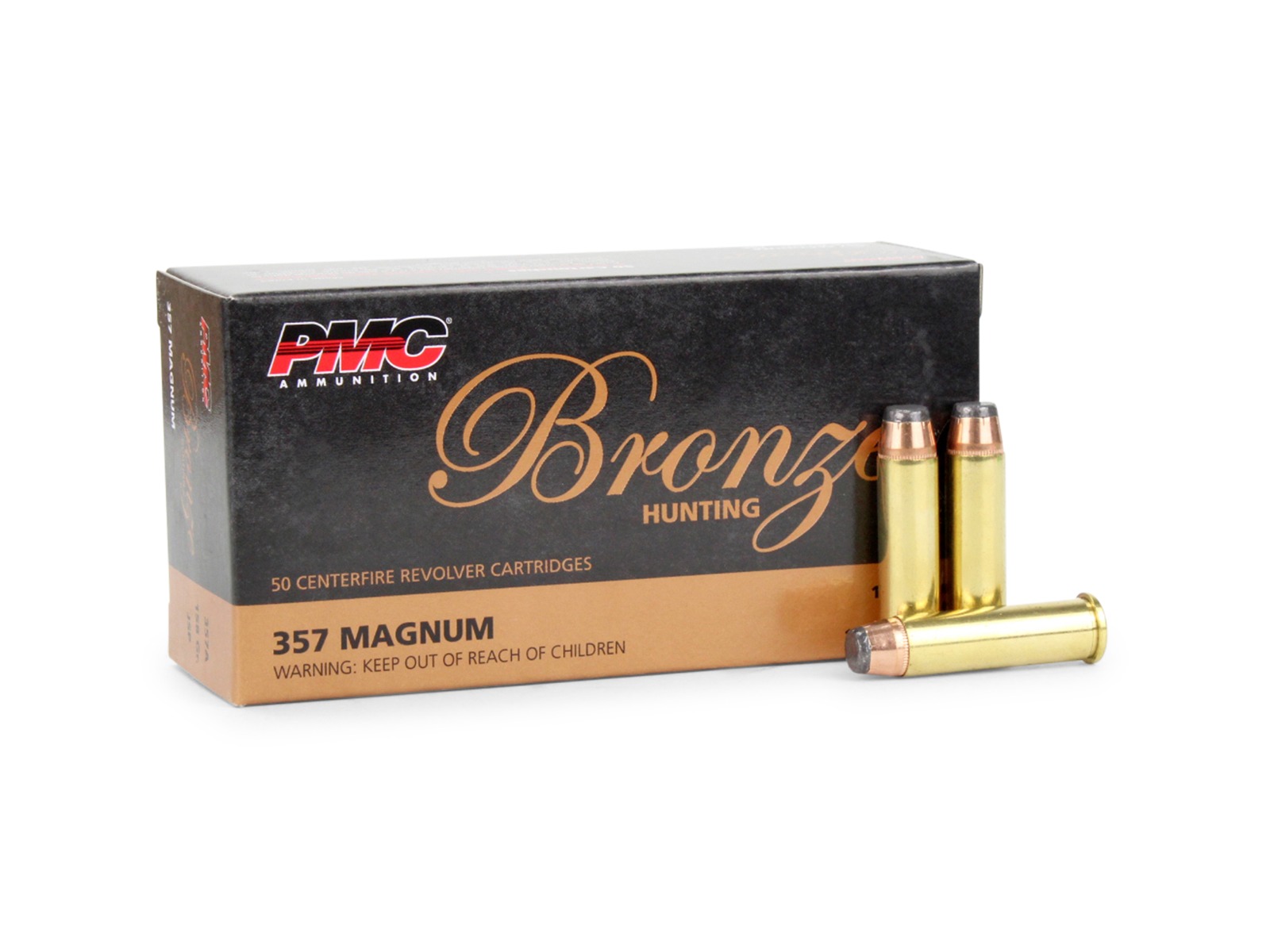 PMC Bronze 357 Magnum 158 Gr Soft Point (Box)