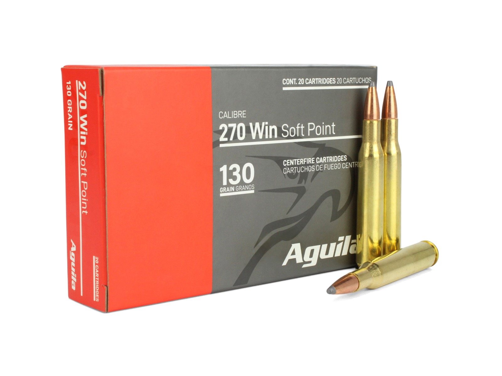 Aguila 270 Win 130 Gr Soft Point (Box)