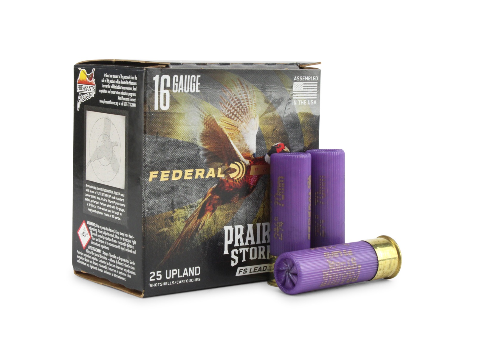 Federal Prairie Storm FS Lead 16 Gauge 2.75 1-1/8 oz 5 Shot (Box)