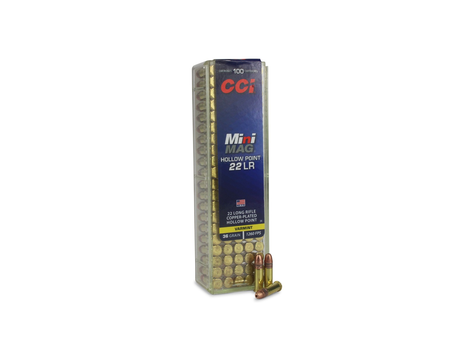 CCI Mini Mag 22 LR 36 Grain Hollow Point (Box)