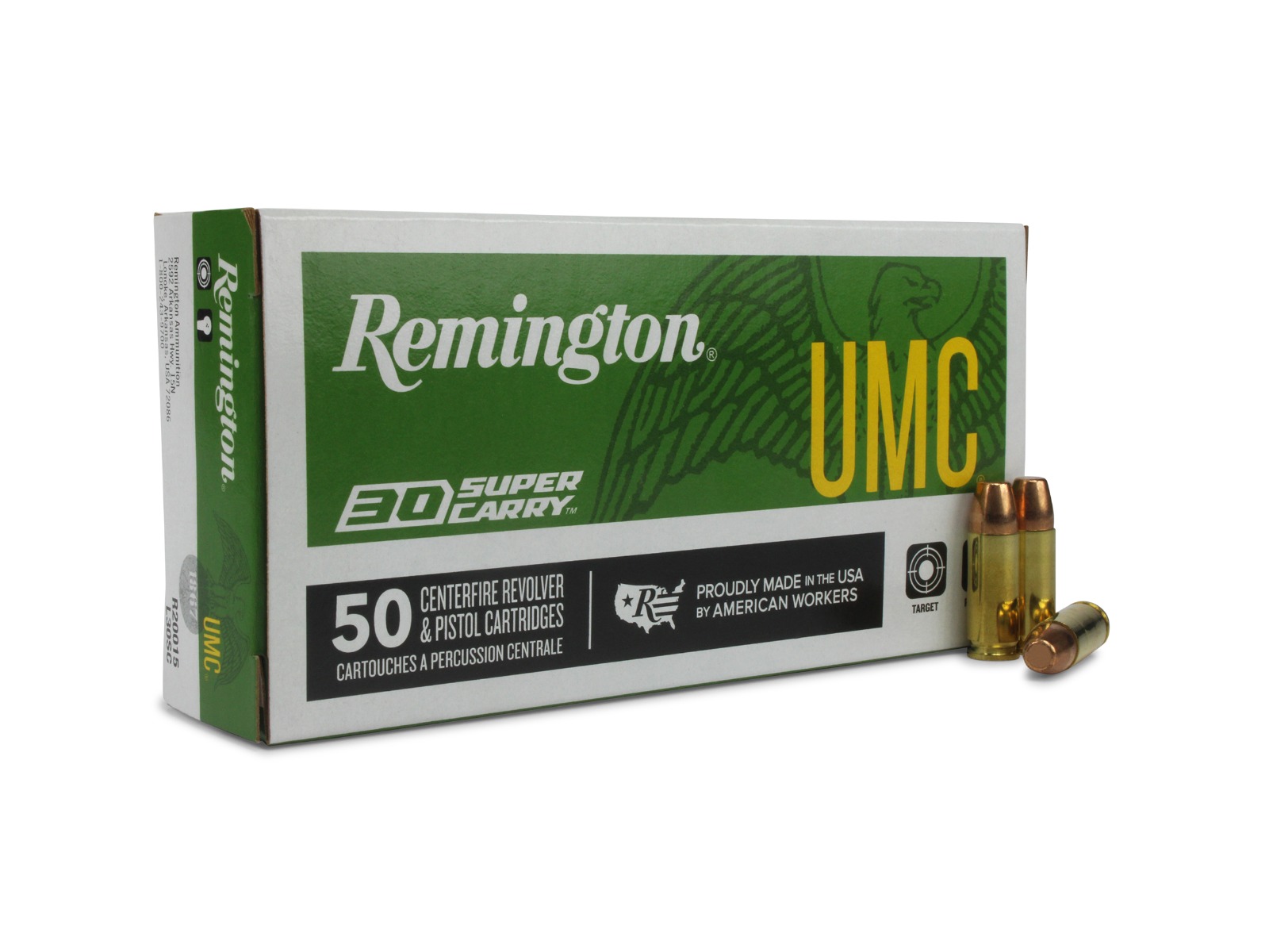 Remington UMC 30 Super Carry 100 Grain FMJ (Box)