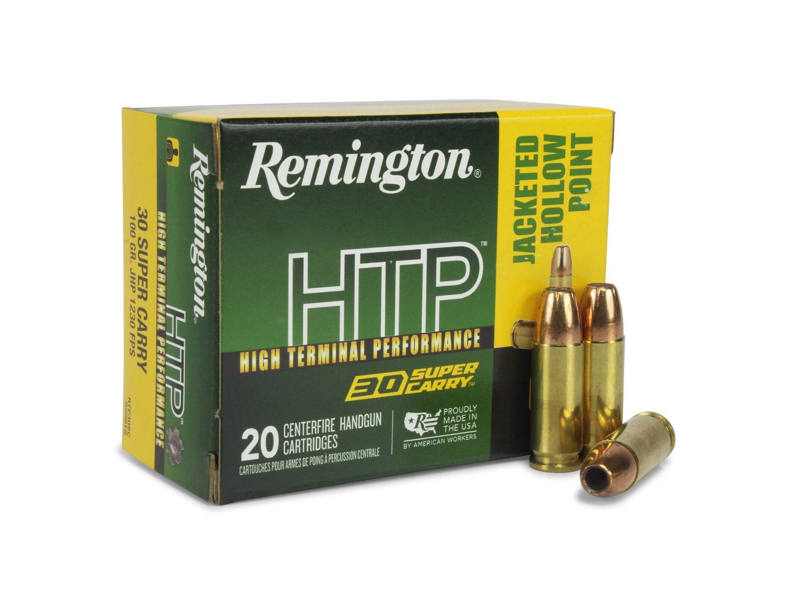 Remington High Terminal Performance 30 Super Carry 100 Grain JHP (Box)
