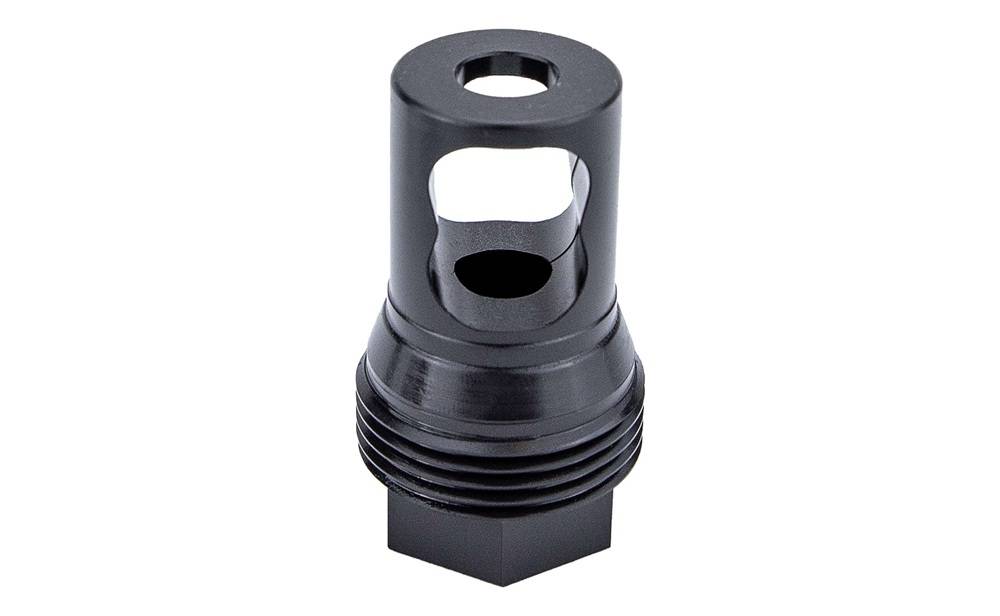 Kgm Suppressors R50T Taper Muzzle Brake Black Nitride