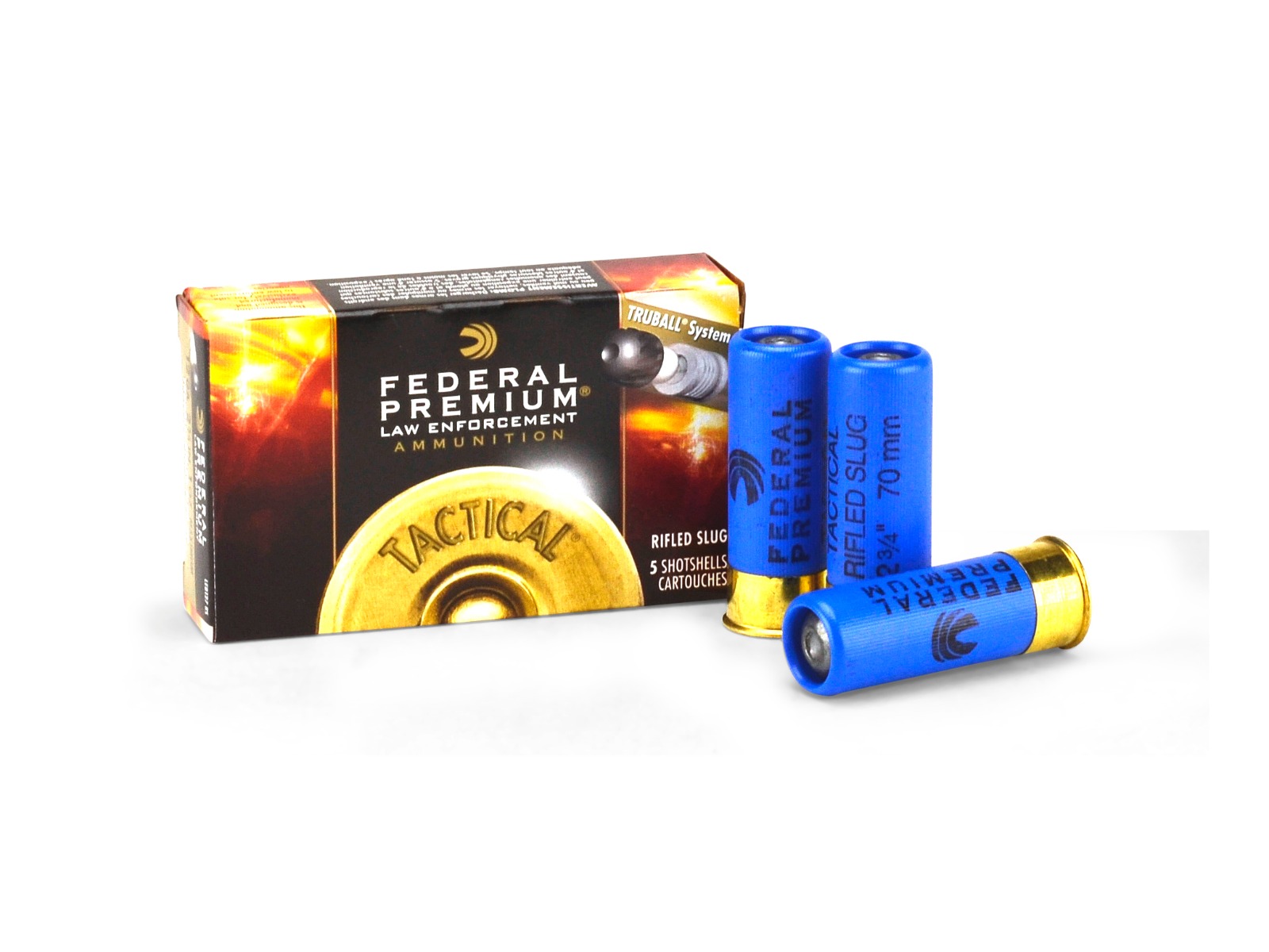 Federal Tactical 12 Ga 2-3/4 1 Oz Truball Rifled Slug (Box)