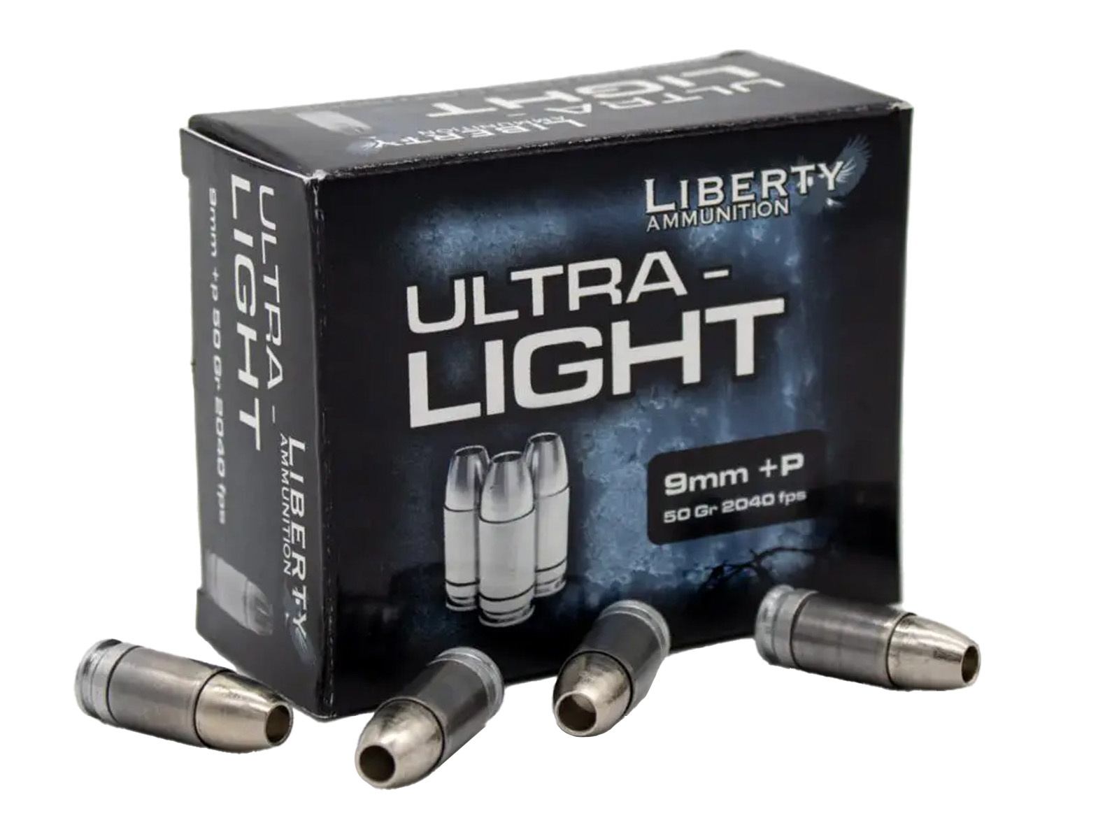 Liberty Ultra-Light 9mm 50 Gr Lead-Free +P HP Cavity (Box)