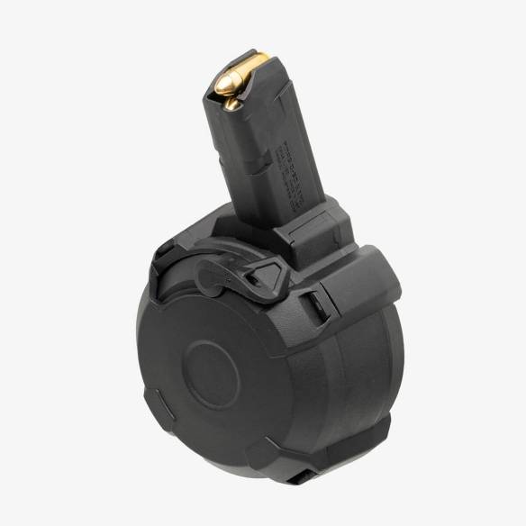 Magpul PMAG D-50 GL9-PCC 9mm Drum Magazine - 50 Round (Polymer)