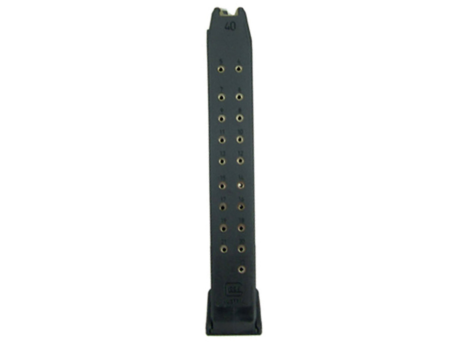 Glock G22/G35 40 S&W Magazine - 22 Round (Black Polymer)