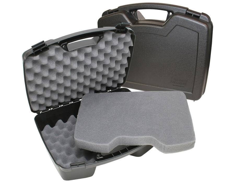 MTM Case-Gard Four Pistol Handgun Case with Foam Padding (Black)