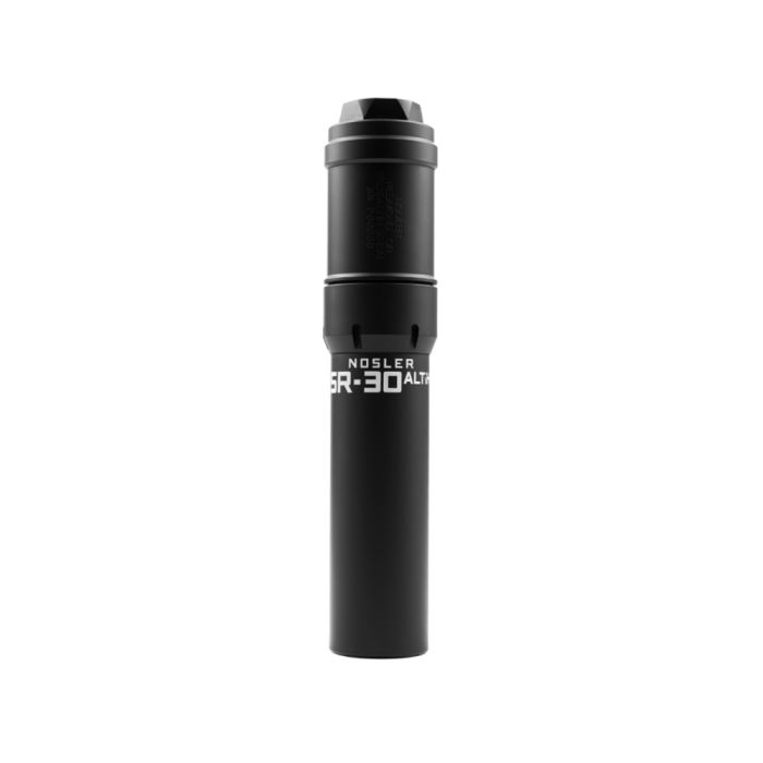 Nosler SR-30ALTiH (HUB) Suppressor | .17-.308 Caliber - Black (Personal)