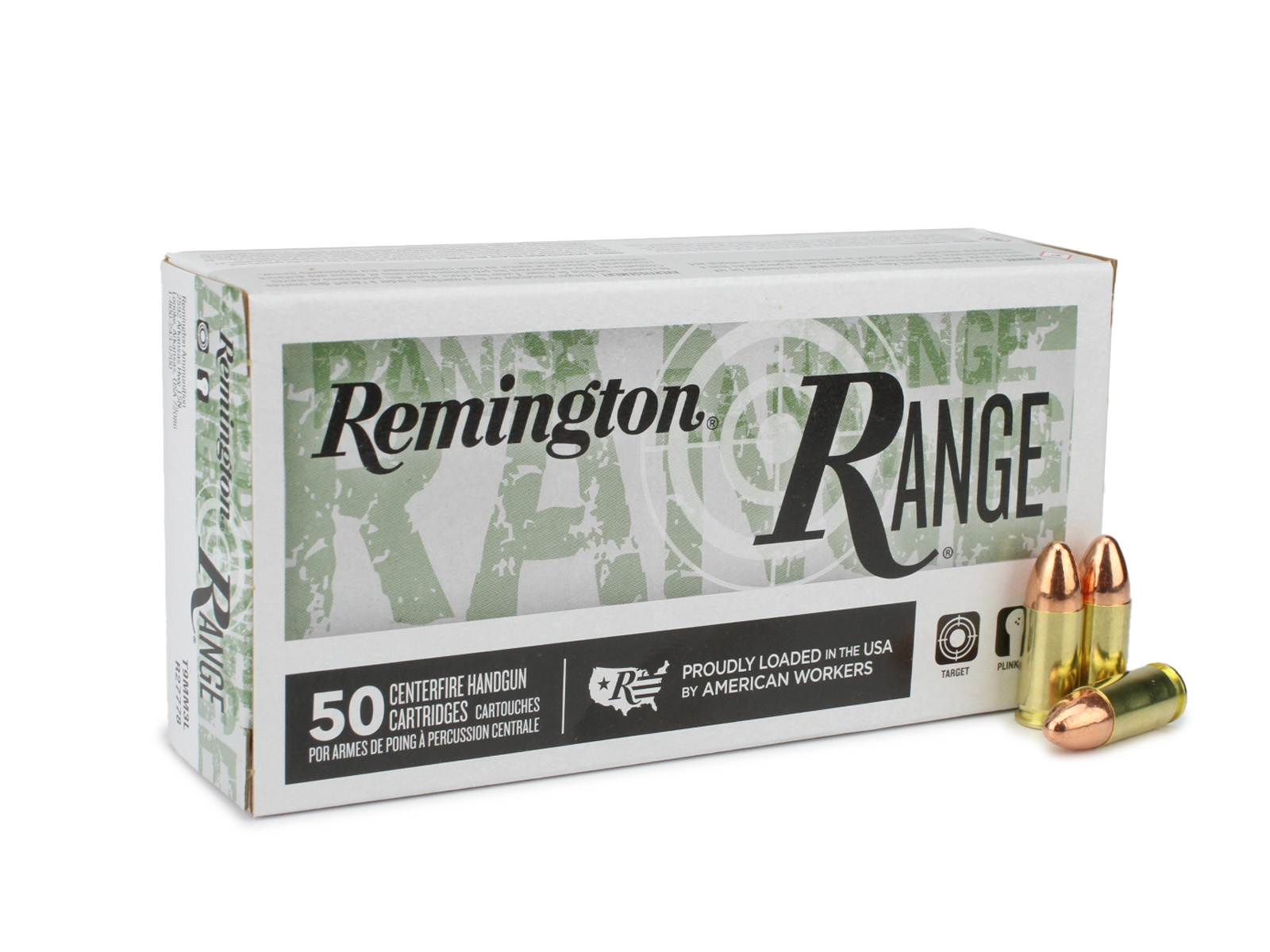 Remington Range 9mm 115 Gr FMJ (Box)