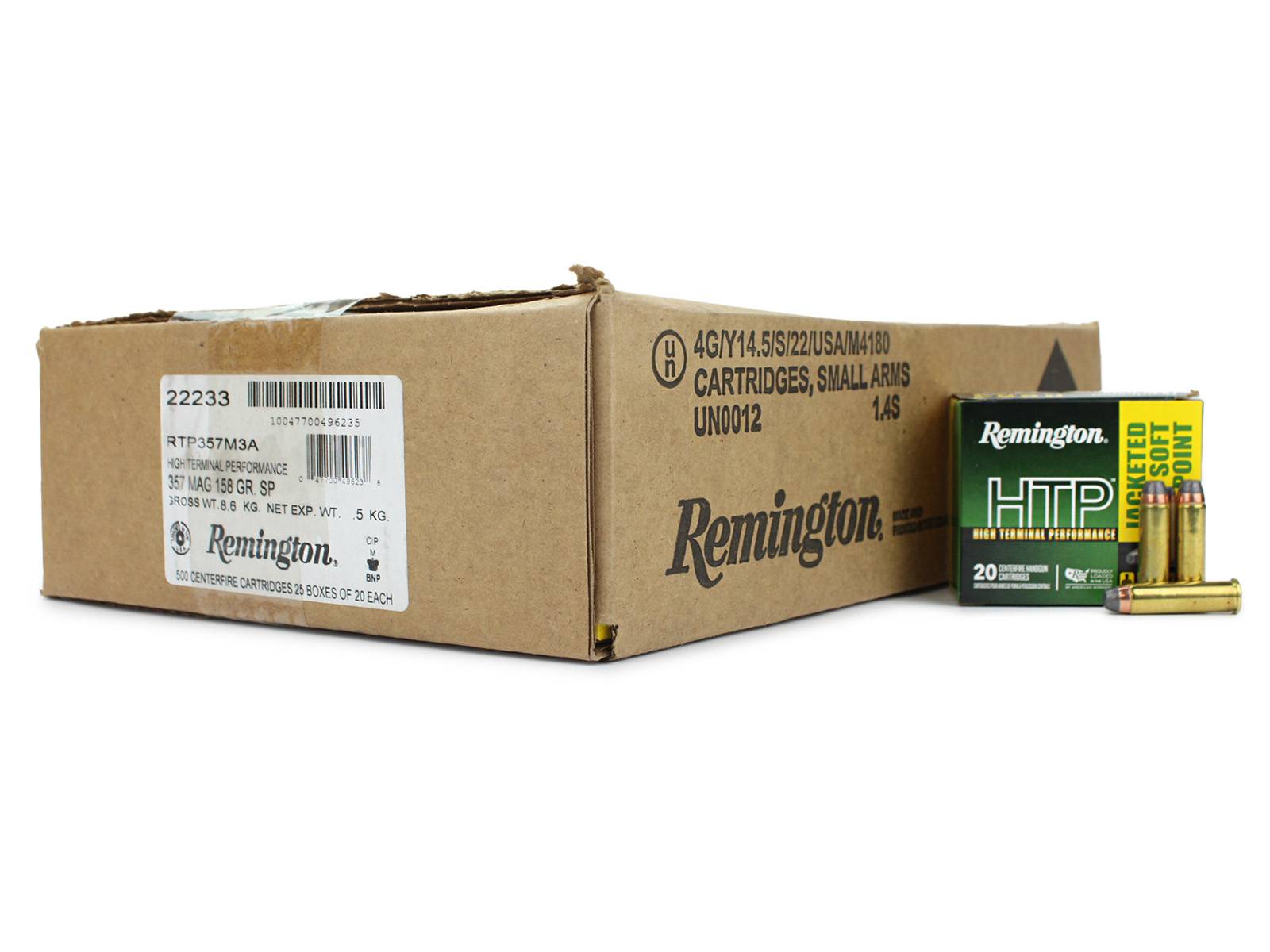 Remington 357 Mag 158 Gr SP (Case)