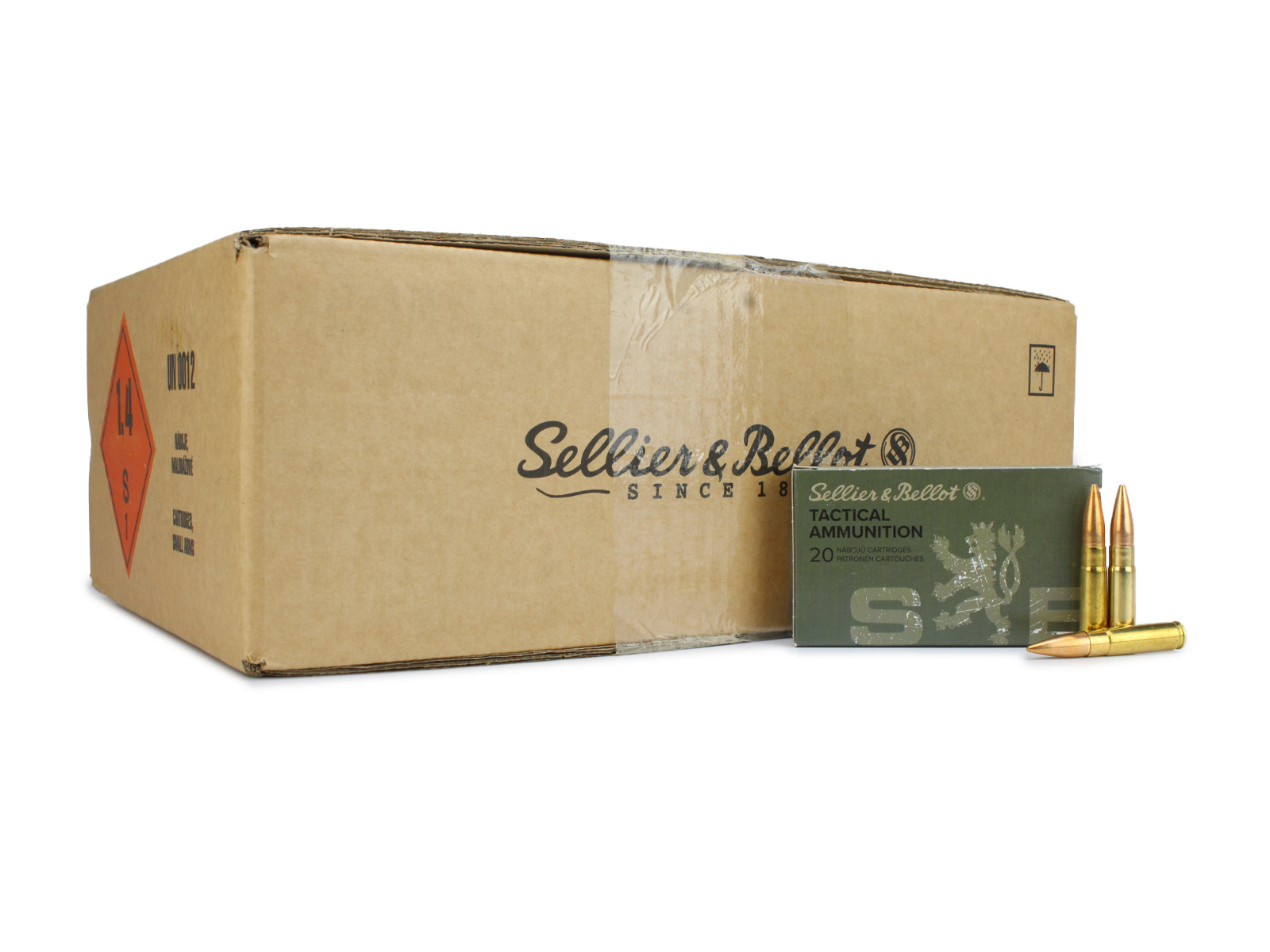 Sellier & Bellot .300 Blackout 147 Grain FMJ (Case)