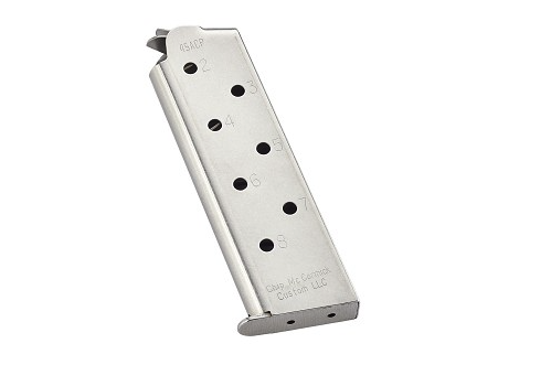 Chip McCormick 1911 45 ACP Magazine - 8 Round (Stainless Steel)