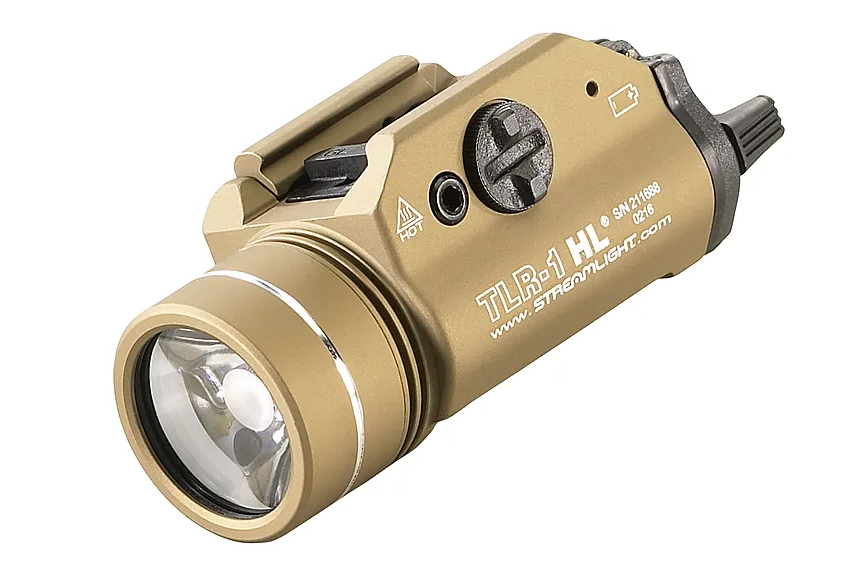 Streamlight TLR-1 HL LED Rail-Mounted Tacical Flashlight (FDE)