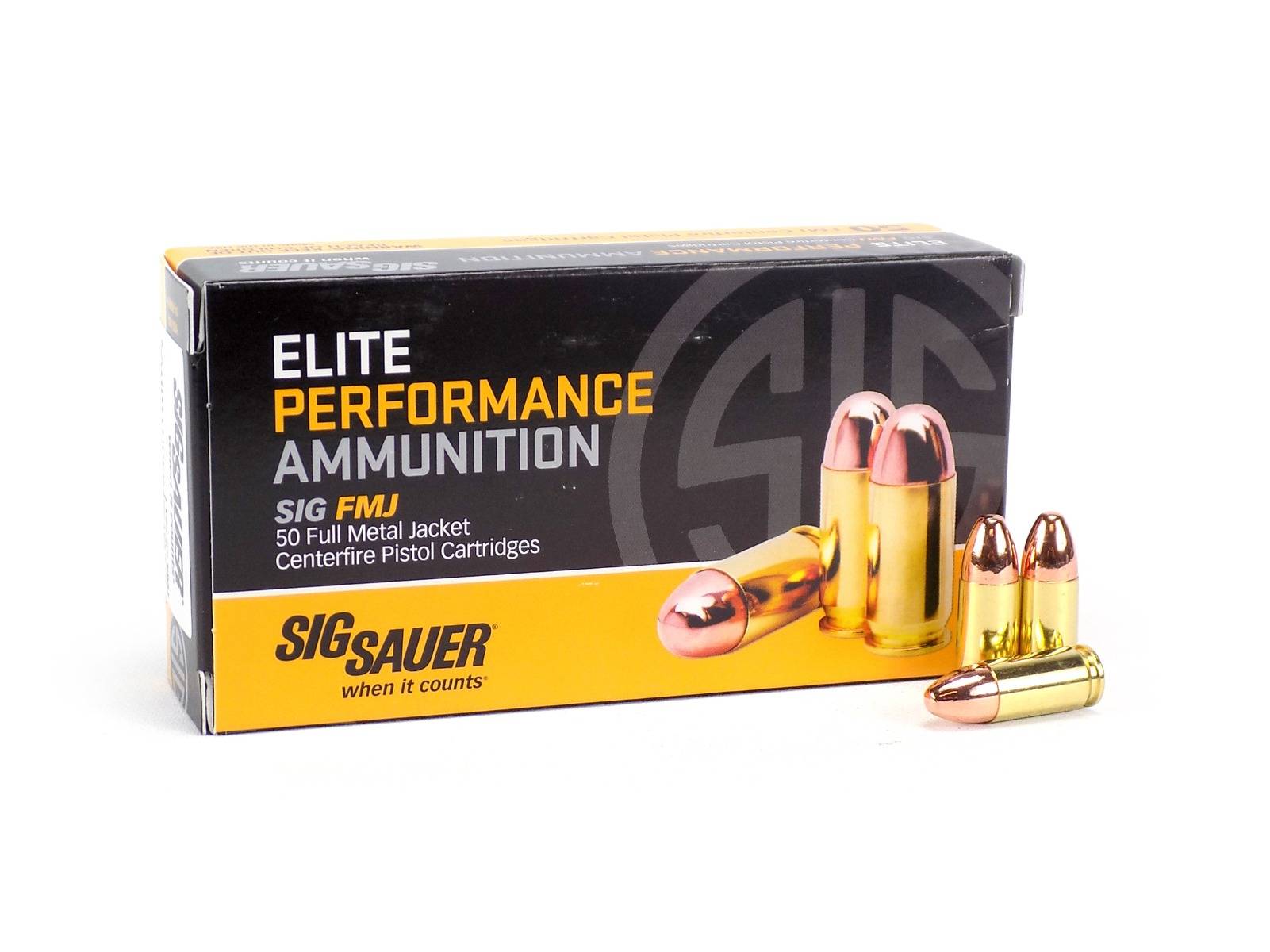 Sig Sauer Elite Performance 9mm 124 Gr FMJ (Box)