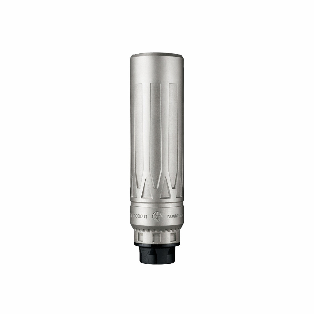 Dead Air Nomad Ti XC Tan Suppressor | 30 Caliber | XENO - Silver (Personal)