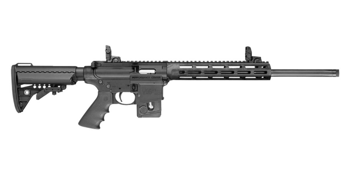 Smith & Wesson - 10205 - PC M&P 15 22 Sport TB 22 LR 18 Semi Auto 10+1 Black Rifle