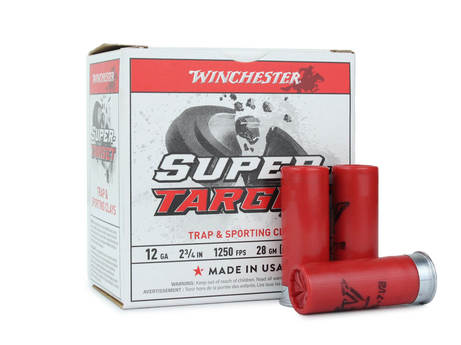 Winchester Super Target 12 Gauge 2 1 oz #7.5 Shot (Box)