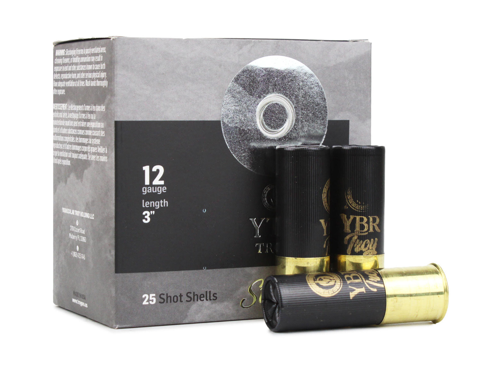 Troy 12 Gauge 3 1-1/4 oz 4 Shot Steel (Box)