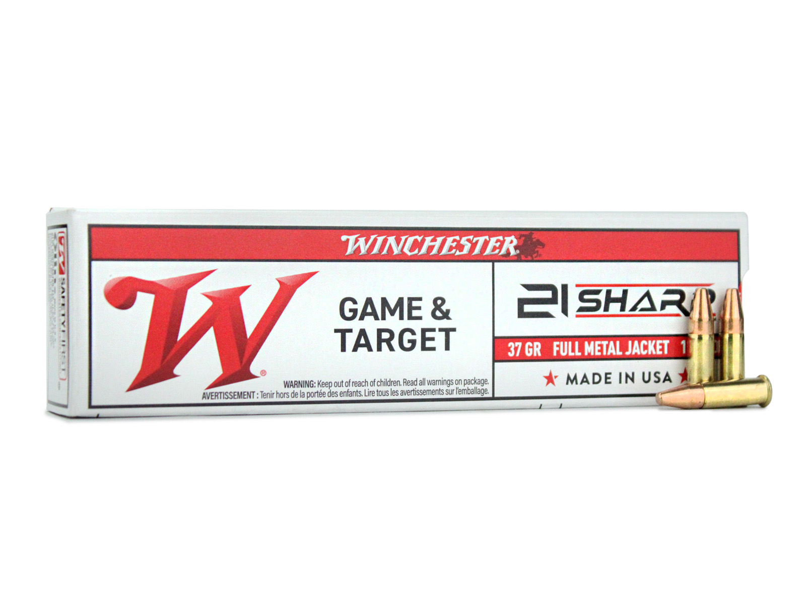 Winchester USA Game & Target 21 Sharp 37 Gr FMJ (Box)