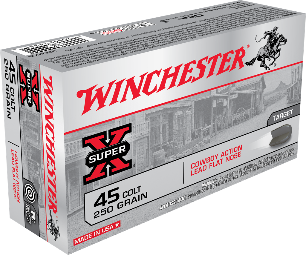 Winchester Cowboy .45 LC 250 Grain LFN (Box)