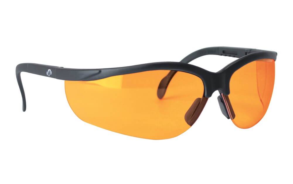 Walkers Game Ear Ultra-Light Safety Glasses Amber Lenses