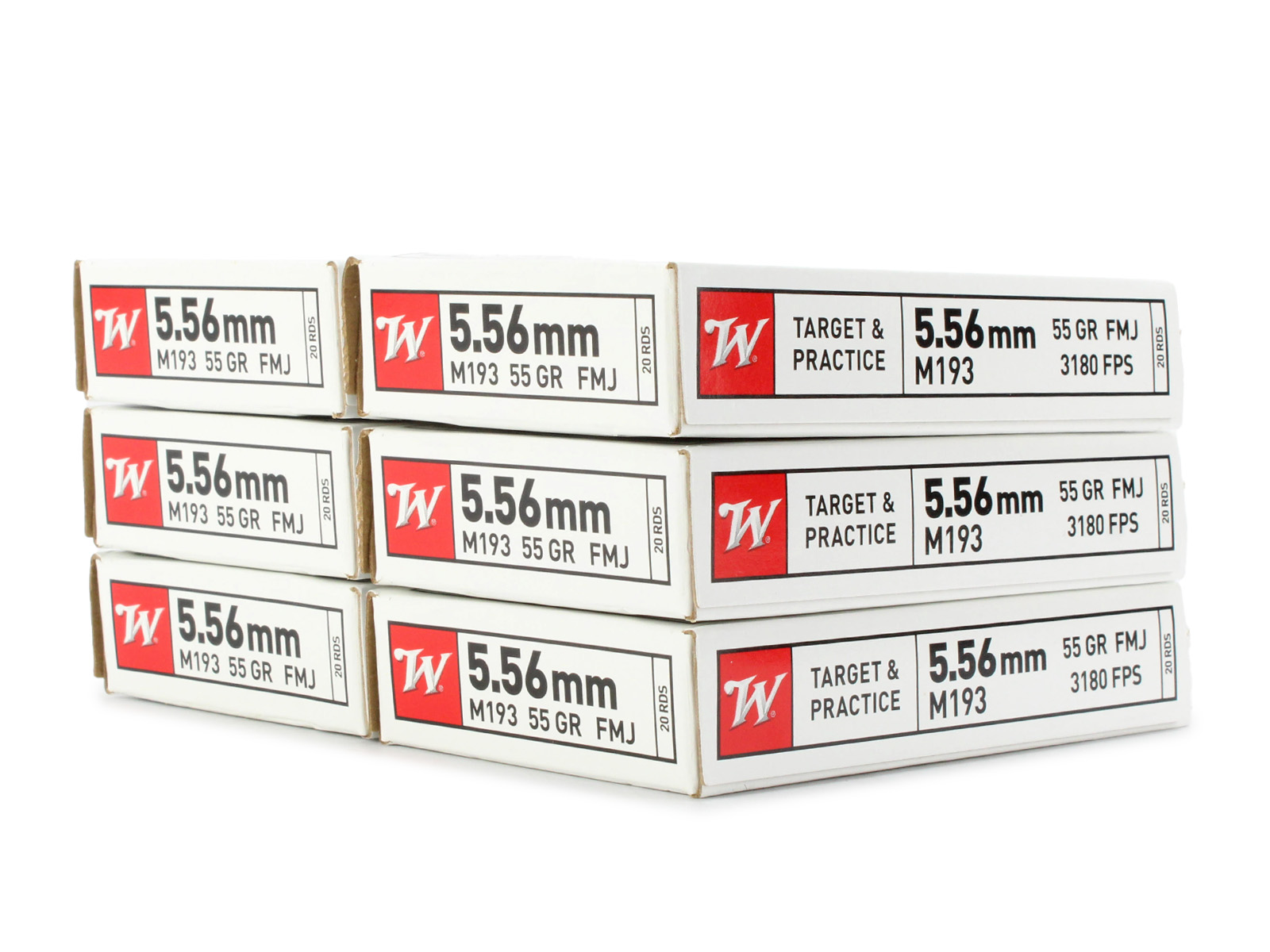 Winchester Lake City 5.56 55 Gr M193 FMJ (Range Bundle)