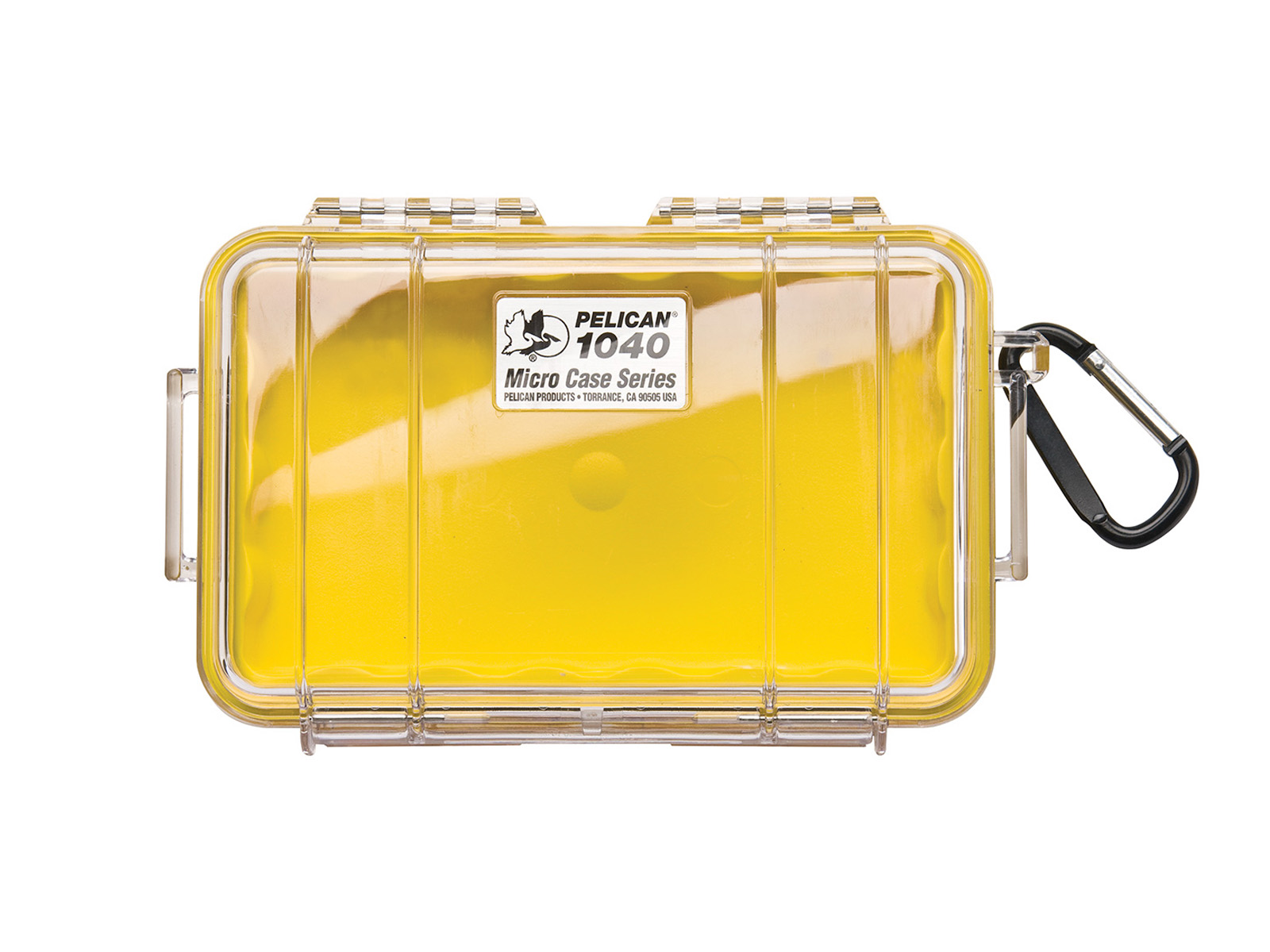 Pelican 1040 6.5 x 3.9 Micro Case (Yellow/Clear)